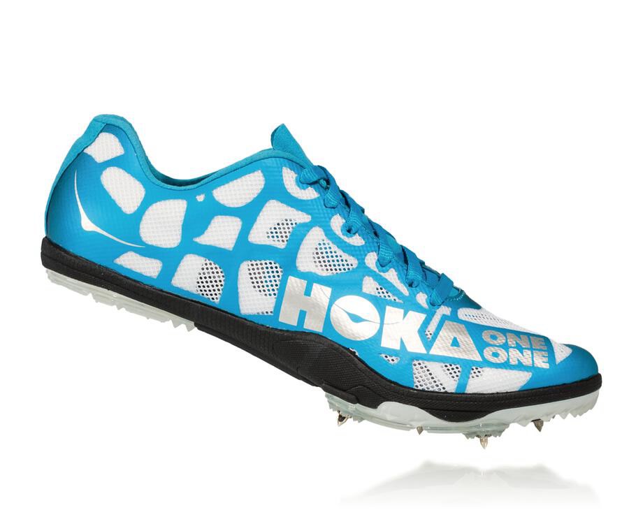 Hoka One One スニーカー メンズ 白/青 - ロケットX - AW6085239